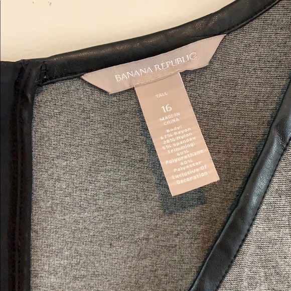 Super cute dress Banana Republic size 16 tall - Picture 2 of 4